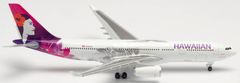 Herpa Airbus A330-243, Hawaiian Airlines "2010s" Colors. Named "Hoku Mau", USA - Havaj, 1/500