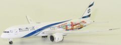 PHOENIX Boeing B787-9, dopravce El Al, "San Francisco / Las Vegas" Colors, Named "Haifa / חיפה", Izrael, 1/400