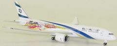 PHOENIX Boeing B787-9, dopravce El Al, "San Francisco / Las Vegas" Colors, Named "Haifa / חיפה", Izrael, 1/400