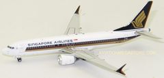 PHOENIX Boeing B737 MAX 8, dopravce Singapore Airlines, "2000s Colors", Singapur, 1/400