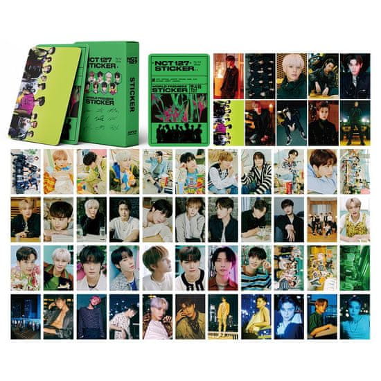 KPOP2EU NCT 127 The 3rd Album Sticker Lomo Cards 55 ks