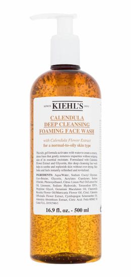 Kraftika 500ml kiehls calendula deep cleansing foaming face wash