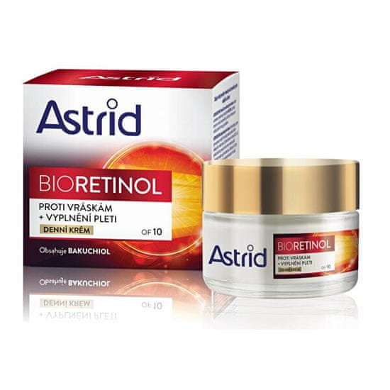 Astrid Denní krém proti vráskám pro vyplnění pleti Bioretinol OF10 50 ml