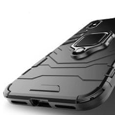 IZMAEL Odolné Pouzdro Ring Armor Case pro Xiaomi Redmi 12 - Černá KP27862