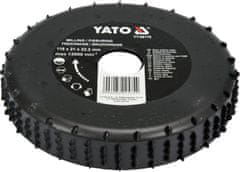 YATO Rotační rašple frézovací 118 mm