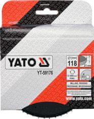 YATO Rotační rašple frézovací 118 mm