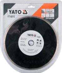 YATO Kotouč řezný diamantový 230 x 22,2 x 2,7 mm hladký