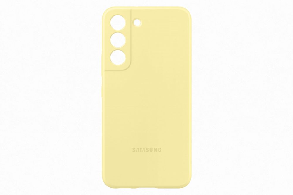 Samsung Galaxy S22 Silikonový zadní kryt EF-PS901TYEGWW, žlutý