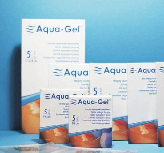 KIKGEL Aqua-Gel hydrogel, 6,5 cm průměr, 5 ks