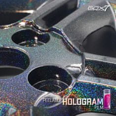 GOX7 EUROPE Nano Peelable Hologram film ,pružná nanofolie