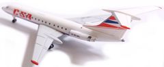 Herpa Tupolev Tu-134A, společnost Czech Airlines ČSA, "1990s" Colors, Česká Republika, 1/500