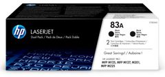 HP LaserJet Toner 83A dvojbalení černé (CF283AD)