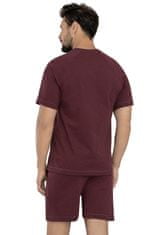 ITALIAN FASHION Italian Fashion Hass kr.r. kr.sp. kolor:melanż/bordo 2XL