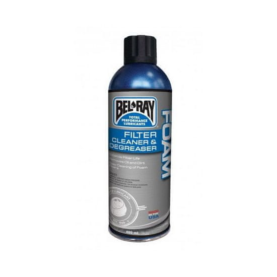 Bel-Ray Čistič filtrů FOAM FILTER CLEANER & DEGREASER (400 ml sprej)