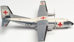 Herpa Transall C-160, společnost Balair / International Red Cross, Španělsko, 1/200