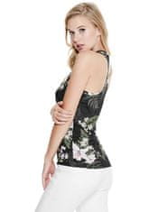 Guess Dámské tílko Cady Floral Logo Tank S