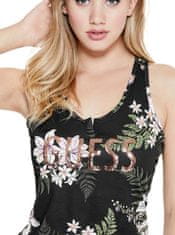 Guess Dámské tílko Cady Floral Logo Tank S