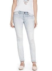 Guess Dámské džíny Karly Curvy Skinny Jeans světlá 28