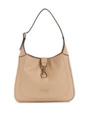 Guess Kabelka Stillwater Top Zip Shoulder Bag hnědá