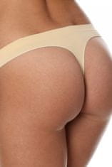 Brubeck Dámská tanga 00182A beige - BRUBECK Béžová S