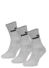 Puma Pánské ponožky Puma 883296 Crew Sock A'3 35-46 bílá 35-38