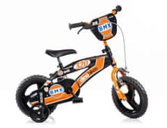 Greatstore Dětské kolo Dino BMX černá 12