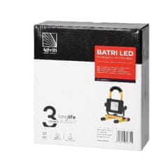 Orno LED pracovní reflektor přenosný ORNO ADVITI BATRI LED AD-NR-6201L6 s dobíjecí baterií, 10 W