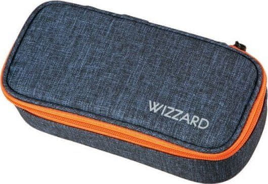 Walker  Školní pouzdro WIZZARD Dark Blue Melange