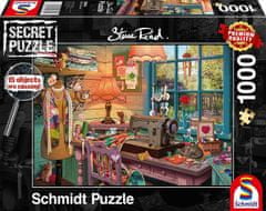 Schmidt Secret puzzle Šicí dílna 1000 dílků