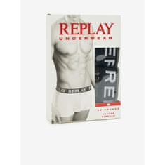 Replay Boxerky Boxer Style 8 Cuff Logo&Camouflage 2Pcs Box S