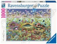 Ravensburger Puzzle Podvodní království za soumraku 1000 dílků