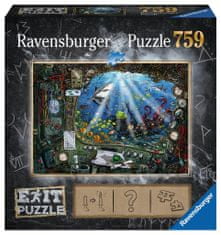 Ravensburger Únikové EXIT puzzle V ponorce 759 dílků