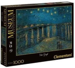 Clementoni Puzzle Hvězdná noc nad Rhonou 1000 dílků