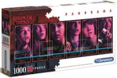 Clementoni Panoramatické puzzle Netflix: Stranger Things 1000 dílků