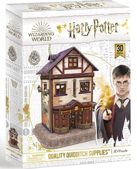 CubicFun 3D puzzle Harry Potter: Prvotřídní potřeby pro famfrpál 71 dílků