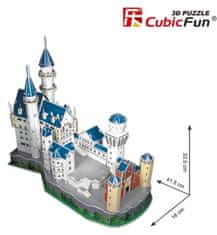 CubicFun 3D puzzle National Geographic: Neuschwanstein 121 dílků