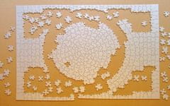 Ravensburger Puzzle KRYPT (barva stříbrná) 654 dílků