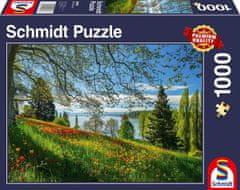 Schmidt Puzzle Kvetoucí tulipány na ostrově Mainau 1000 dílků