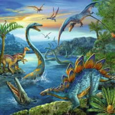 Ravensburger Puzzle Úžasní dinosauři 3x49 dílků