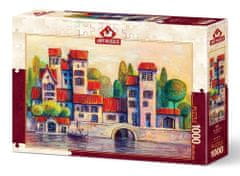 Art puzzle Puzzle Přírodní město 1000 dílků