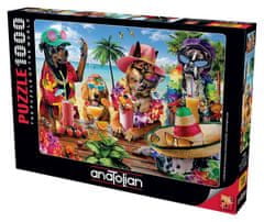 AnaTolian Puzzle Tropická párty 1000 dílků