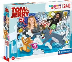 Clementoni Puzzle Tom a Jerry MAXI 24 dílků