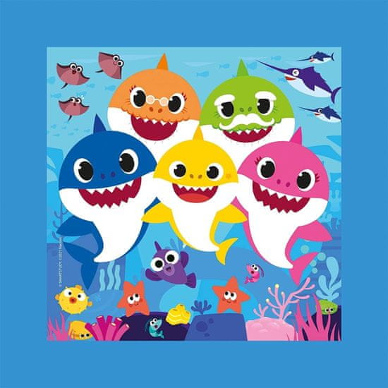 Clementoni Puzzle Frame Me Up: Baby Shark 60 dílků