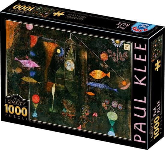 D-Toys Puzzle Rybí magie 1000 dílků