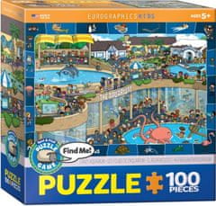 EuroGraphics Puzzle Bláznivé akvárium 100 dílků