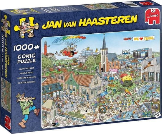 Jumbo Puzzle Let nad ostrovem 1000 dílků