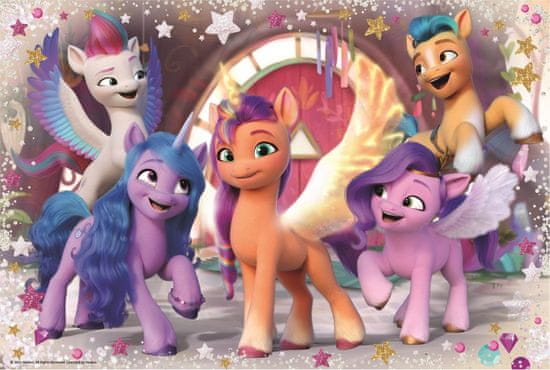 Trefl Puzzle My Little Pony: Radostní poníci MAXI 24 dílků