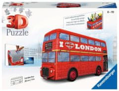 Ravensburger 3D puzzle Londýnský autobus Doubledecker 216 dílků