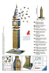 Ravensburger 3D puzzle Big Ben, Londýn 216 dílků