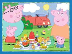 Ravensburger Puzzle Prasátko Peppa: Zábavné dny 4v1 (12,16,20,24 dílků)